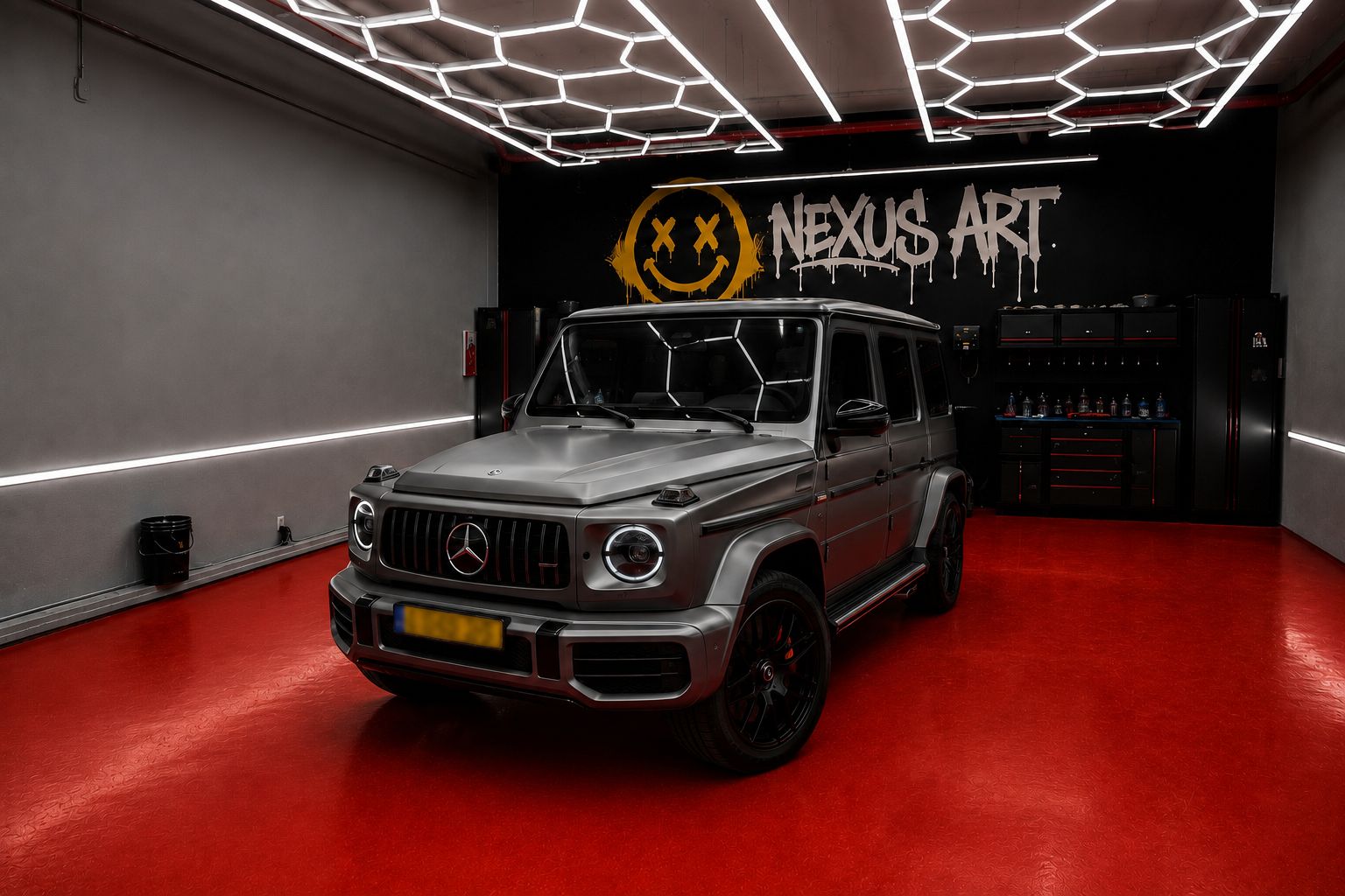 Mercedes G-Wagon עם ציפוי PPF מט